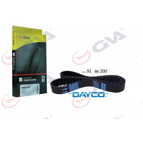 TRİGER KAYIŞI 091x200 FORD FOCUS C-MAX 1.8TDCI 16V 04 S-MAX 1.8TDCI 16V 06 MAZDA 121