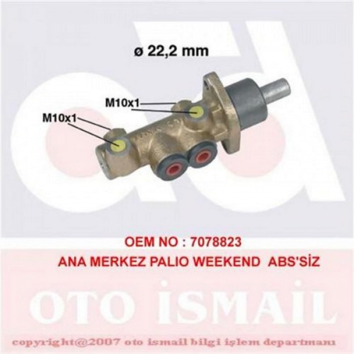 ANA MERKEZ KOMPLE [ FIAT PALİO WEEKEND ABS.SİZ ]