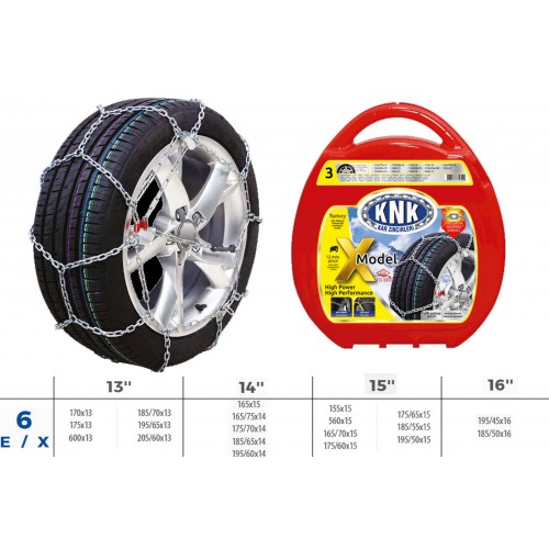 PATİNAJ ZİNCİRİ TAKMATİK ÇAPRAZ 13-14-15-16 JANT ZİNCİR EBATLARI İÇİN RESİME BAKINIZ