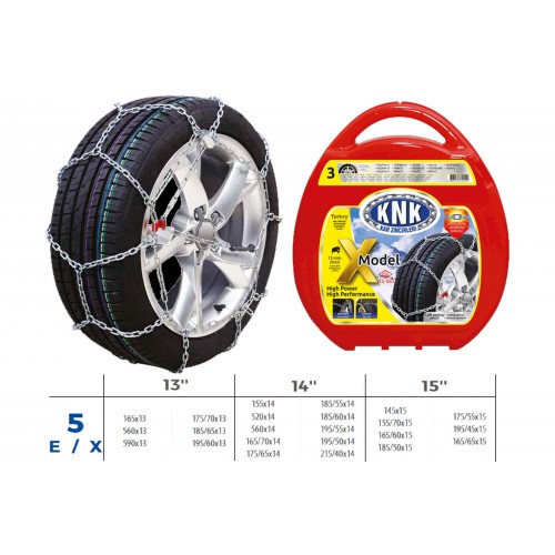 PATİNAJ ZİNCİRİ TAKMATİK ÇAPRAZ 13-14-15 JANT ZİNCİR EBATLARI İÇİN RESİME BAKINIZ