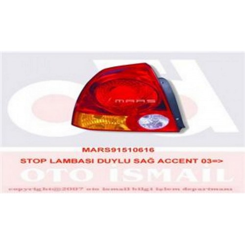 STOP LAMBASI SAĞ [ HYUNDAI ACCENT 2003-2005 ]