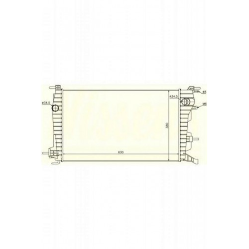 RADYATOR MECHANİCAL MT 630X368X34 FLUENCE 1.5DCI 637616