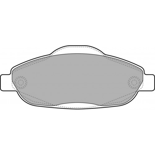 FREN BALATASI ÖN PEUGEOT 308 3008 09/07-