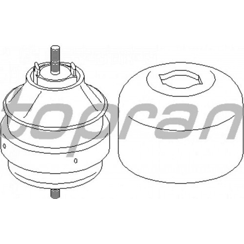 755 MOTOR KULAĞI SAĞ YAĞLI PASSAT IV-A4-A6 1.6-1.8-1.9 TDI AFN-AVG-ALZ