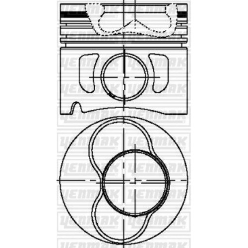 MOTOR PİSTON SEGMAN STD 3-4 PİSTON GOLF IV-BORA-T5-A3-A4-IBIZA-LEON-OCTAVIA 1.9TDI 00 79.51mm