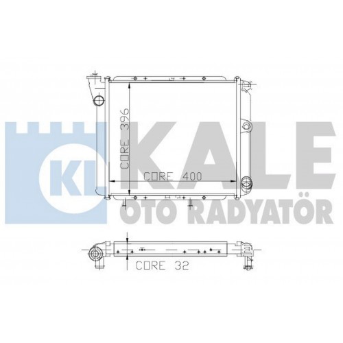 MOTOR SU RADYATÖRÜ [ RENAULT R9, R11 BROADWAY, SPRING 2 SIRA AL PL ]