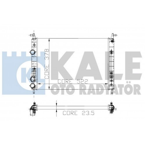 MOTOR SU RADYATÖRÜ [ FIAT PALIO 1.2 AC, ALBEA 1.2/1.6 2 SIRA AL PL 1996-2009 ]