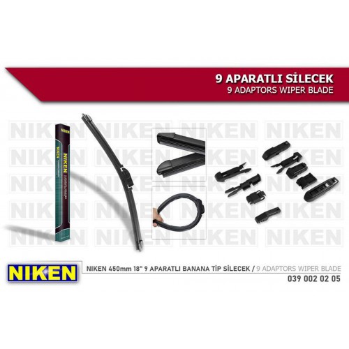 SİLECEK 450mm 9 APARATLI BANANA TİP