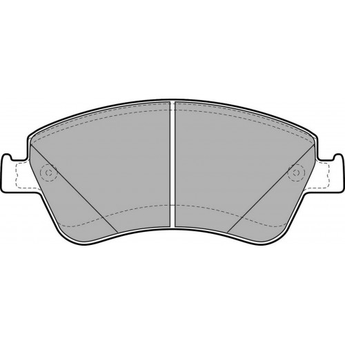 ÖN BALATA TOYOTA AURIS-COROLLA 1.4D-1.4 VVTI-1.6 VVTI-2.0D-4D-2.2D 07 D4D GDB3481