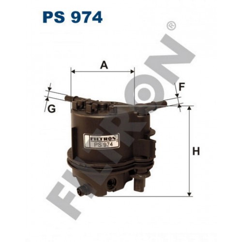 YAKIT FİLTRESİ [ CITROEN C1 C2 C3 NEMO XARA 1.4 HDİ 2002- 2003-, FORD FIESTA V VI 1.4 TDCİ 2001-2012, PEUGEOT 107 206 307 BIPPER 1.4 HDİ 2001- ]