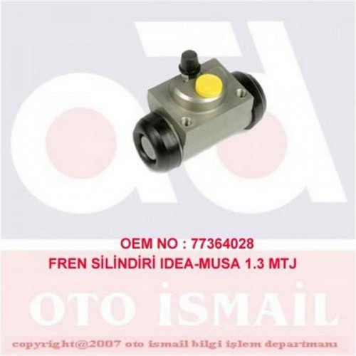 FREN SİLİNDİRİ [ FIAT IDEA 1.2/1.4 16V/1.3 JTD 2004-, DOBLO 1.3 JTD/1.4 16V (22mm) ]