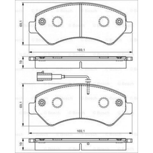 ÖN BALATA BOXER 2.2-3.0 HDI 4 06 11 DUCATO MTJ 07.06 11 JUMPER 2.2-3.0 HDI 4.06 11