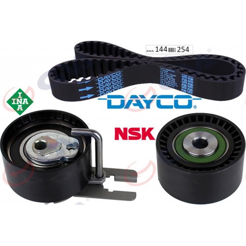 EKSANTRİK GERGİ KİTİ 144x254 P206-207-307-BIPPER-C2-C3-NEMO 1.4HDI-FIESTA V-1.4TDCI 02- K015587XS