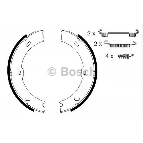 EL FREN BALATASI PABUÇLU MERCEDES SPRINTER 315 CDI 11-16, SPRINTER 315 CDI 08-09, SPRINTER 318 CDI 06-09, VW CRAFTER 2.0 TDI 11-16, CRAFTER 2.5 TDI 06-13