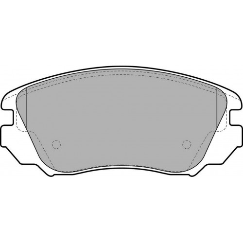 FREN BALATASI ÖN OPEL INSIGNIA 1.4 / 1.6 08-17, CHEVROLET MALIBU 2.0 / 2.4 12 -