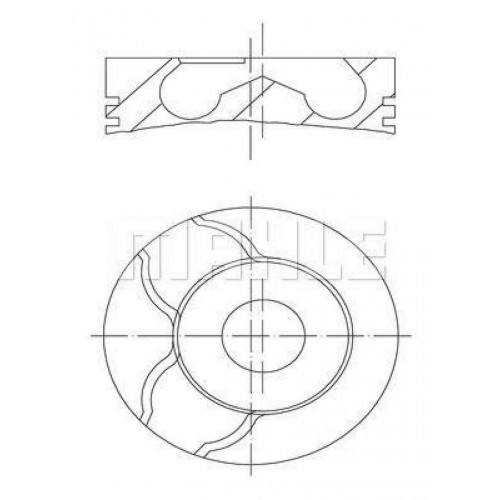 MOTOR PİSTON SEGMAN STD MGN-LGN-TRAFIC-SCENIC-KNG 1.9 TDI F9Q 80.01