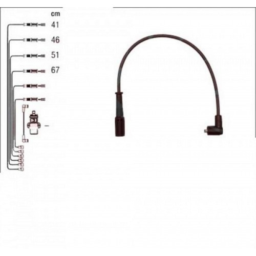 BUJİ KABLOSU PALIO-PALIO WEEKEND-SIENA 1.4İe 8V EL KARBÜRATÖRLÜ