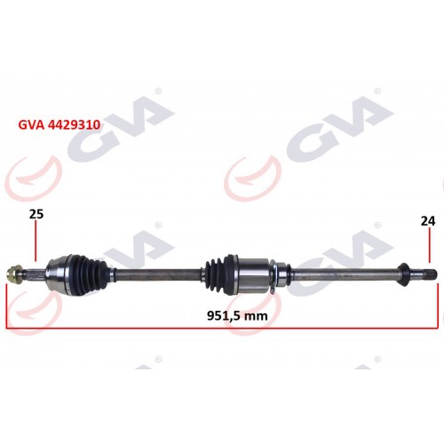 KOMPLE AKS ÖN SAĞ EGEA 1.3 MJT MT 15- İÇ AKS KAFALI