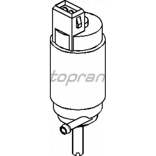 755 CAM SU FİSKİYE POMPASI TEKLİ ASTRA G-CORSA C-VECTRA B-C-GOLF III-IV-CADDY II-POLO-PASSAT