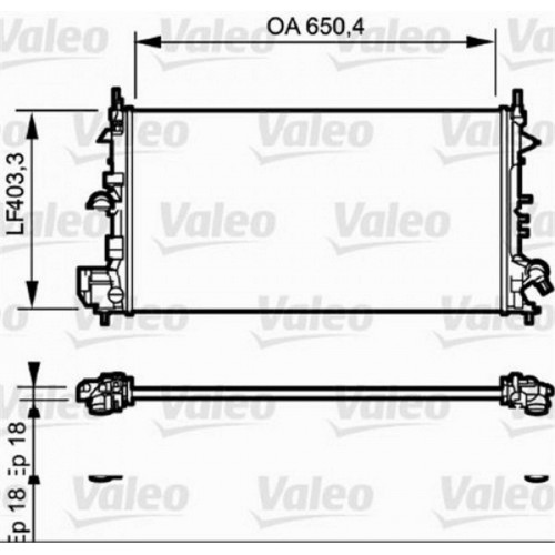 RADYATÖR OPEL VECTRA C 1.6