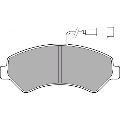 ÖN BALATA BOXER-JUMPER 2.2 HDI 06 3.0 HDI 11 169.1x69.1x19