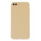 Newface iPhone 7 Plus Kılıf Premium Rubber Silikon - Gold