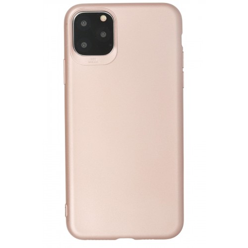 Newface iPhone 11 Pro Kılıf Premium Rubber Silikon - Rose Gold