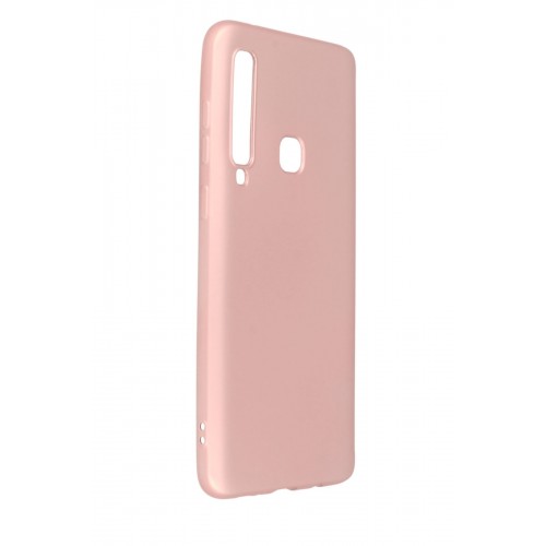 Newface Samsung Galaxy A9 2018 Kılıf Premium Rubber Silikon - Rose Gold