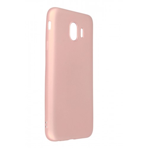 Newface Samsung Galaxy J4 Kılıf Premium Rubber Silikon - Rose Gold