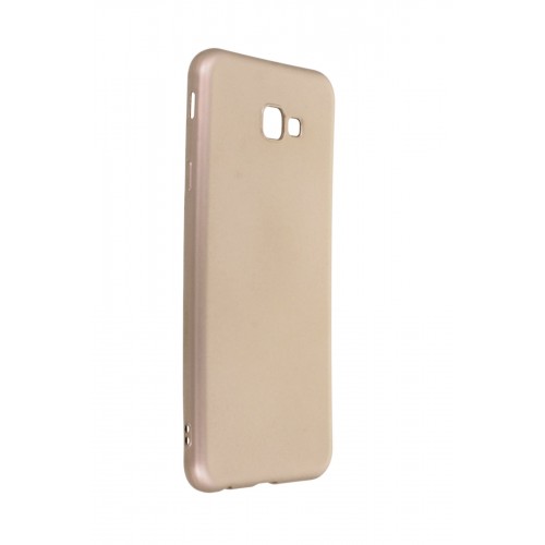 Newface Samsung Galaxy J4 Plus Kılıf Premium Rubber Silikon - Gold