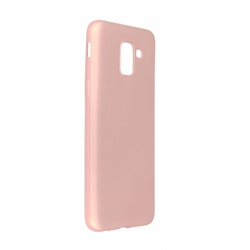 Newface Samsung Galaxy J6 Kılıf Premium Rubber Silikon - Rose Gold