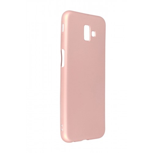 Newface Samsung Galaxy J6 Plus Kılıf Premium Rubber Silikon - Rose Gold