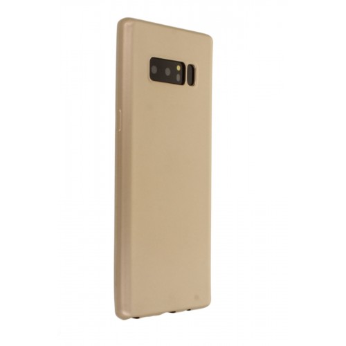 Newface Samsung Galaxy Note 8 Kılıf Premium Rubber Silikon - Gold