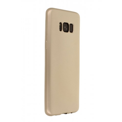 Newface Samsung Galaxy S8 Kılıf Premium Rubber Silikon - Gold