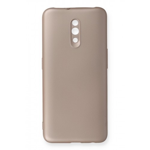 Newface Oppo Reno Kılıf Premium Rubber Silikon - Rose Gold