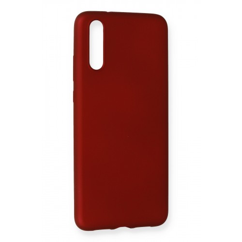 Newface Huawei P20 Kılıf Premium Rubber Silikon - Bordo