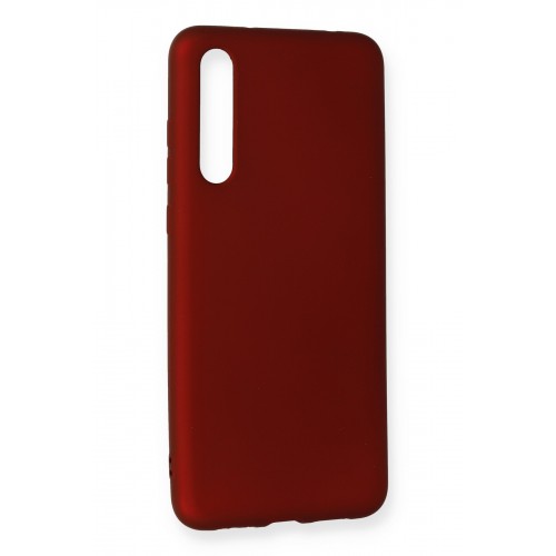 Newface Huawei P20 Pro Kılıf Premium Rubber Silikon - Bordo