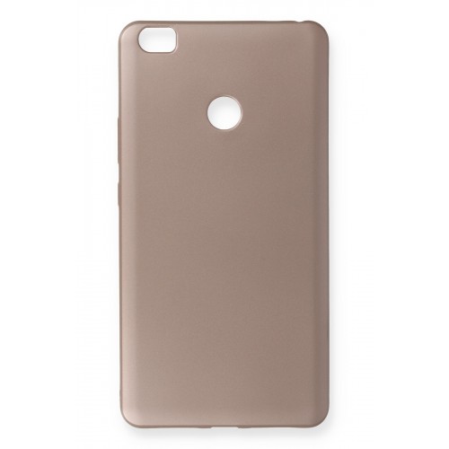 Newface Xiaomi Mi Max Kılıf Premium Rubber Silikon - Rose Gold