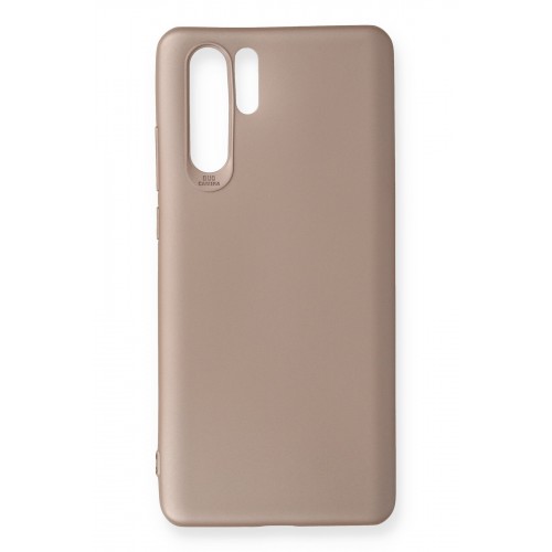 Newface Huawei P30 Pro Kılıf Premium Rubber Silikon - Rose Gold