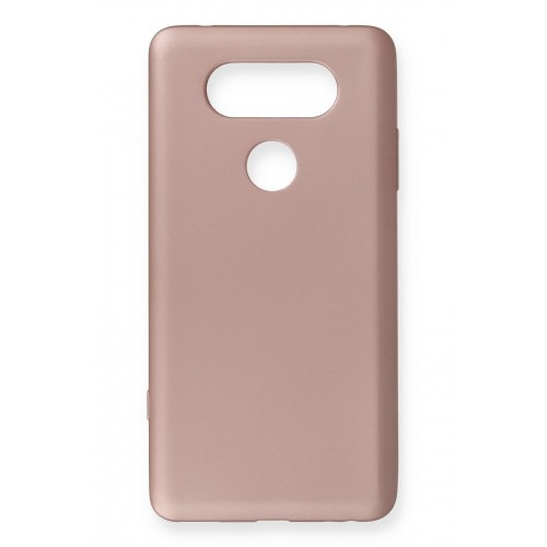 Newface LG V20 Kılıf Premium Rubber Silikon - Rose Gold