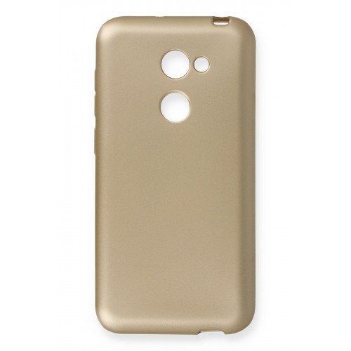 Newface Vodafone Smart N8 Kılıf Premium Rubber Silikon - Gold