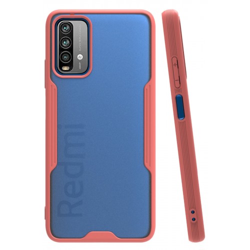 Newface Xiaomi Redmi Note 9 4G Kılıf Platin Silikon - Pembe