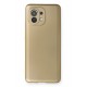 Newface Xiaomi Mi 11 Kılıf Premium Rubber Silikon - Gold