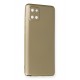 Newface Samsung Galaxy A81 / Note 10 Lite Kılıf Premium Rubber Silikon - Gold