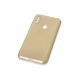 Newface Samsung Galaxy M11 Kılıf Premium Rubber Silikon - Gold