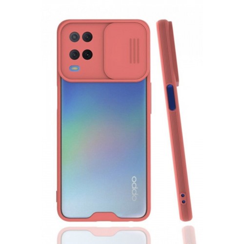 Newface Realme 8 Kılıf Platin Kamera Koruma Silikon - Pembe