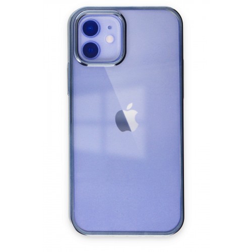 Newface iPhone 12 Kılıf Element Silikon - Sky Blue