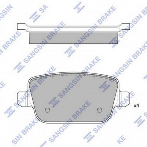 ARKA BALATA MONDEO 07 GALAXY 06 SMAX 06 VOLVO V70 08 S80 06 XC70 07 GDB1708-GDB1732