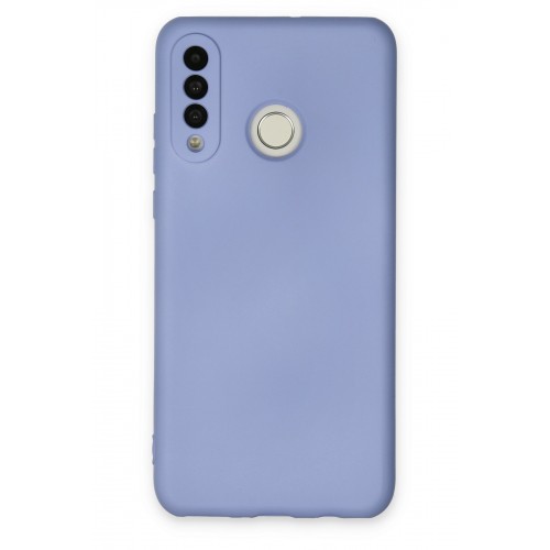 Newface Huawei P30 Lite Kılıf Nano içi Kadife  Silikon - Lila