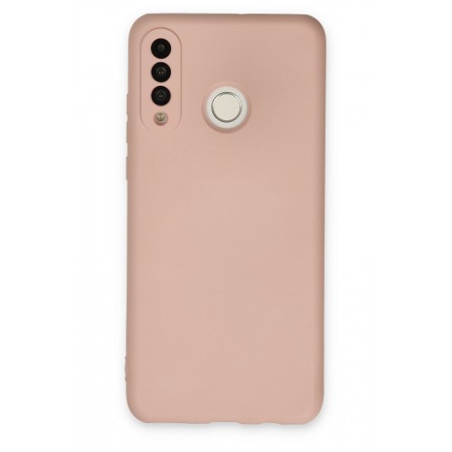 Newface Huawei P30 Lite Kılıf Nano içi Kadife  Silikon - Pudra